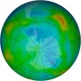 Antarctic Ozone 2007-06-27